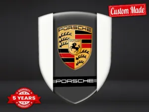 Porsche Autocollants Logo Affaires Sport Tuning Personnalisable